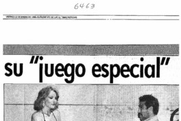 Sandra y su "juego especial"