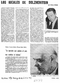 Los ideales de Solzhenitsin