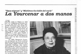 La Yourcenar a dos manos