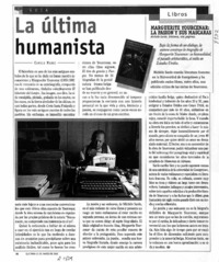 La Ultima humanista