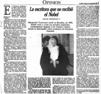 La Escritora que no recibió premio Nobel