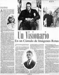 Un visionario en un cúmulo de imágenes rotas