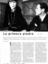 La primera piedra