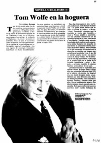 Tom Wolfe en la hoguera