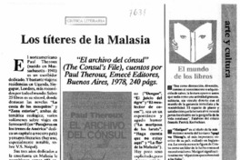 Los títeres de la Malasia