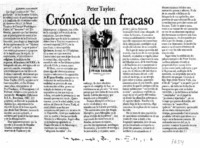 Crónica de un fracaso