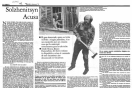 Solzhenitsyn acusa