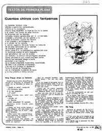 Cuentos chinos con fantasmas.