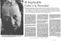 El Implacable culto a la novedad