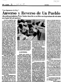 Anverso y reverso de un pueblo