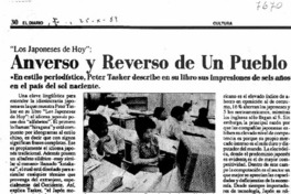 Anverso y reverso de un pueblo