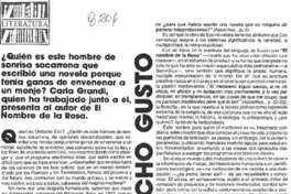 Umberto Eco -- mucho gusto