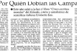Por quién doblan las campanas