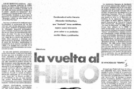 La vuelta al hielo