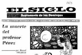 La muerte del profesor Pérez.