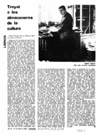 Troyat o los almaceneros de la cultura.