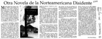 Otra novela de la norteamericana disidente