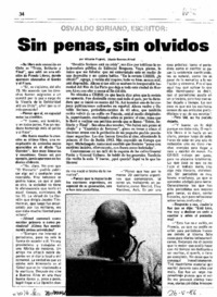 Sin penas, sin olvidos