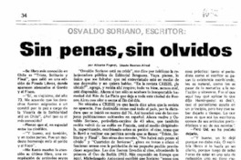 Sin penas, sin olvidos