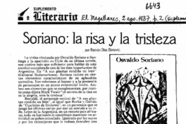 Soriano : la risa y la tristeza