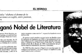 Africano ganó Nobel de Literatura