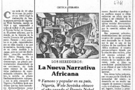 La nueva narrativa africana