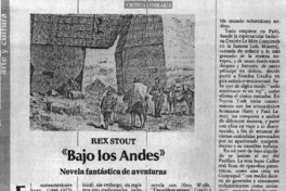 "Bajo los andes"