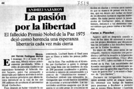La pasión por la libertad