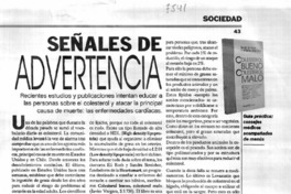 Señales de advertencia.