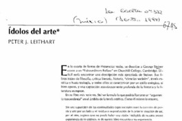 Idolos del arte