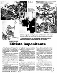 Elitista impenitente.