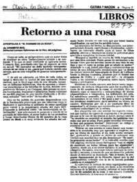 Retorno a una rosa