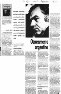 Oscuramente argentino