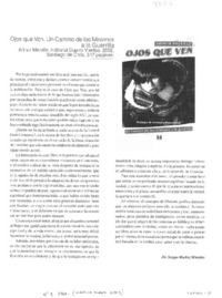 Ojos que ven. Un camino de las Misiones a la Guerrilla