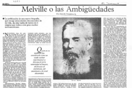 Melville o las ambigüedades