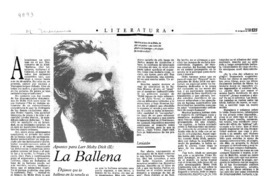 La Ballena Apuntes para leer Moby Dick (II)