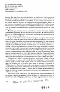 Antifona del otoño en el valle del Bierzo