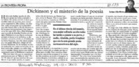 Dickinson y el misterio de la poesía