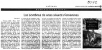Las sombras de unas siluetas femeninas