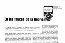 En las fauces de la fiebre