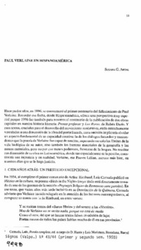 Paul Verlaine en Hispanoamérica