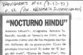 Nocturno hindú"