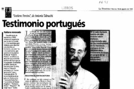 Testimonio portugués