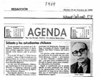 Sábato y los estudiantes chilenos