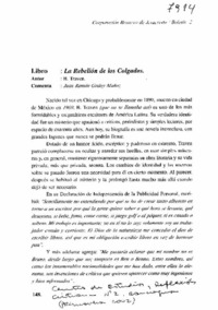 La Rebelión de los colgados