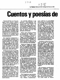 Cuentos y poesías de Tagore