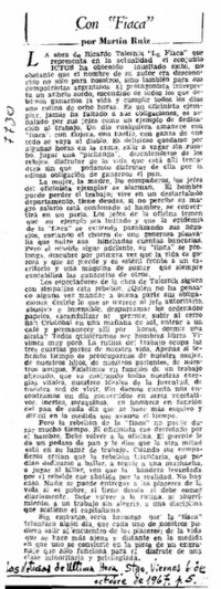 Con "Fiaca"