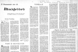 El Pensamiento vivo de Masferrer.