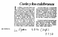 Corin y los culebrones.