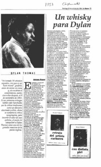 Un whisky para Dylan